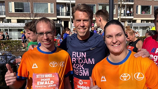 Toyota Special Olympics marathon Erasmusbrug
